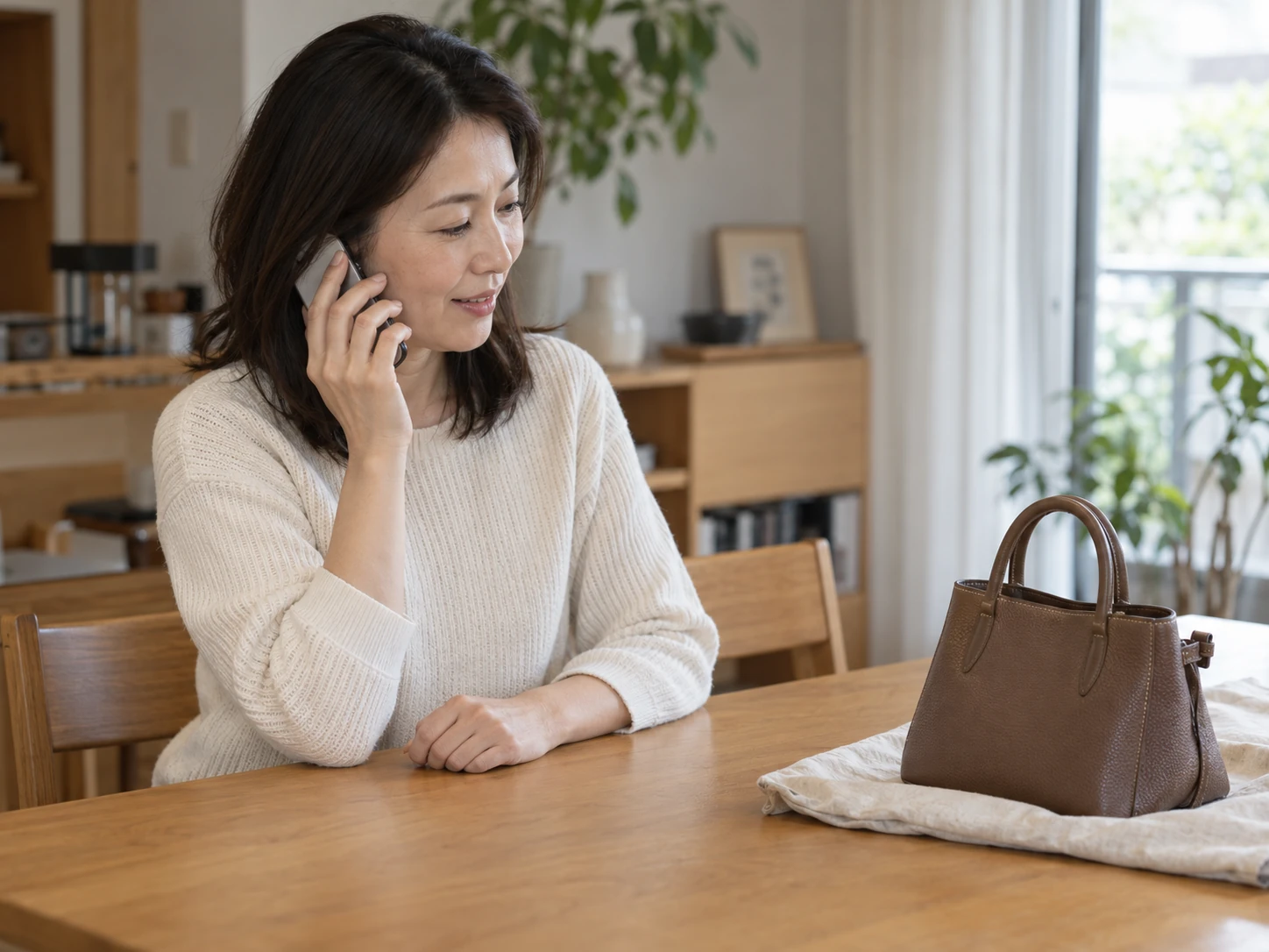 電話での買取相談のイメージ