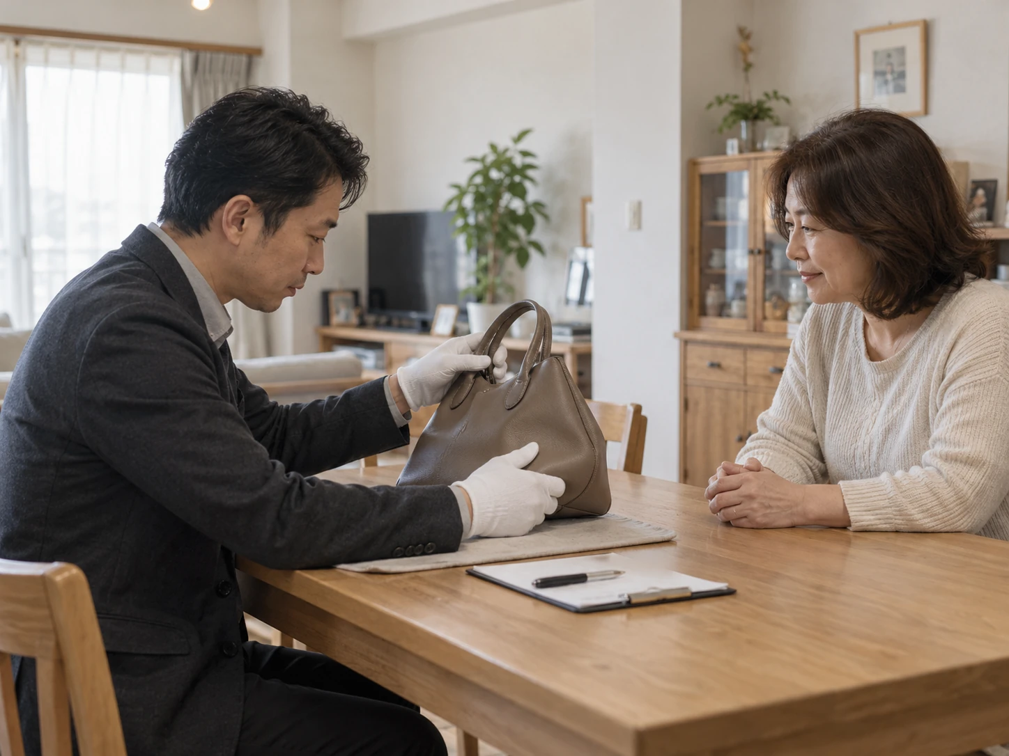 ご自宅での買取相談のイメージ