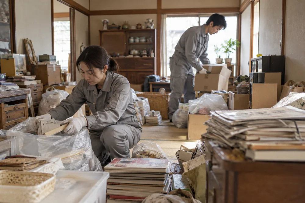 ゴミ屋敷のお片付けのイメージ